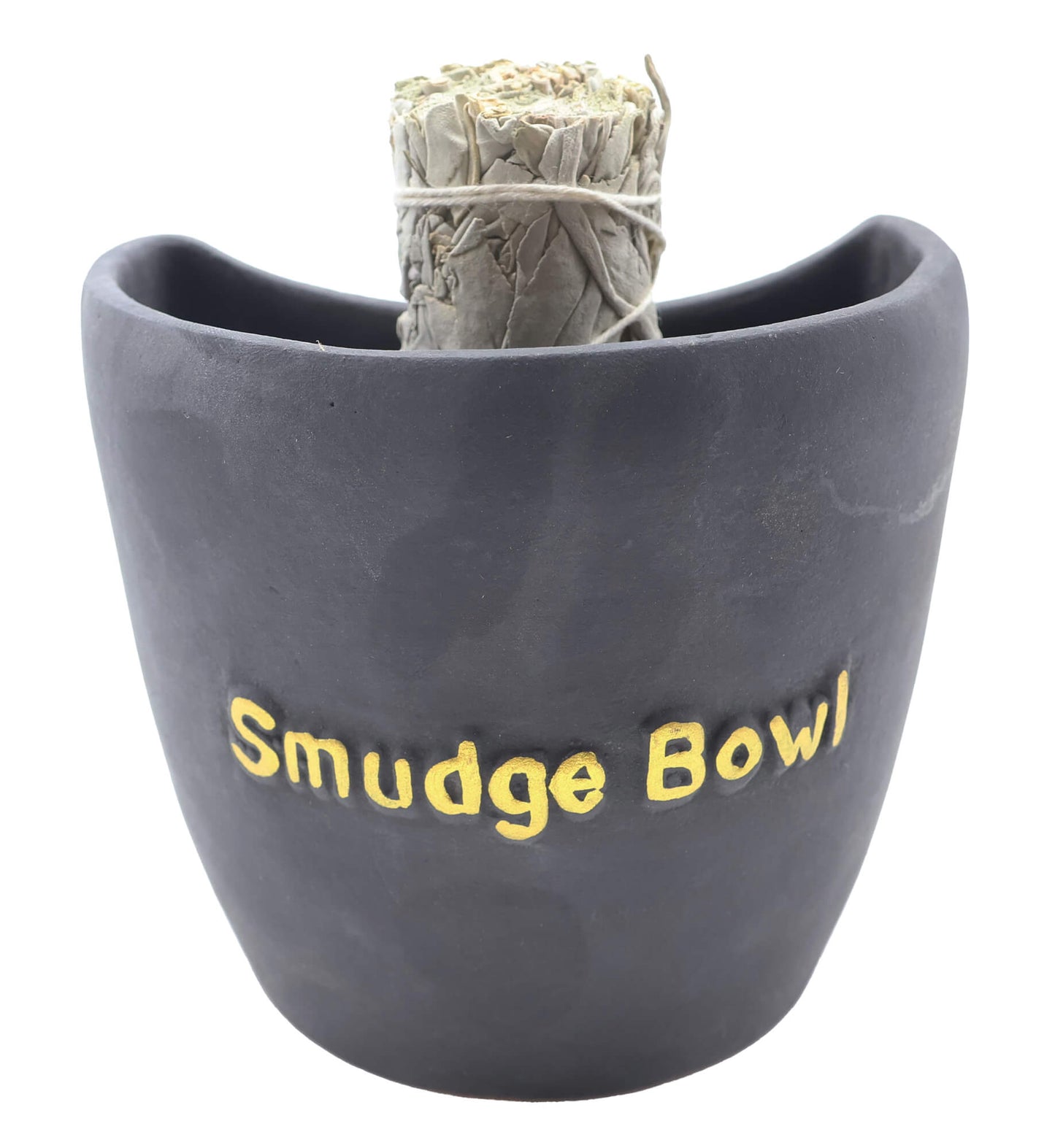 Bol Fumigation Terre Cuite Noir 11cm