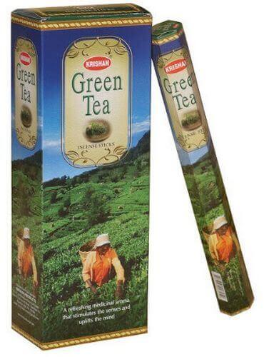 Encens Krishan Thé Vert 20g