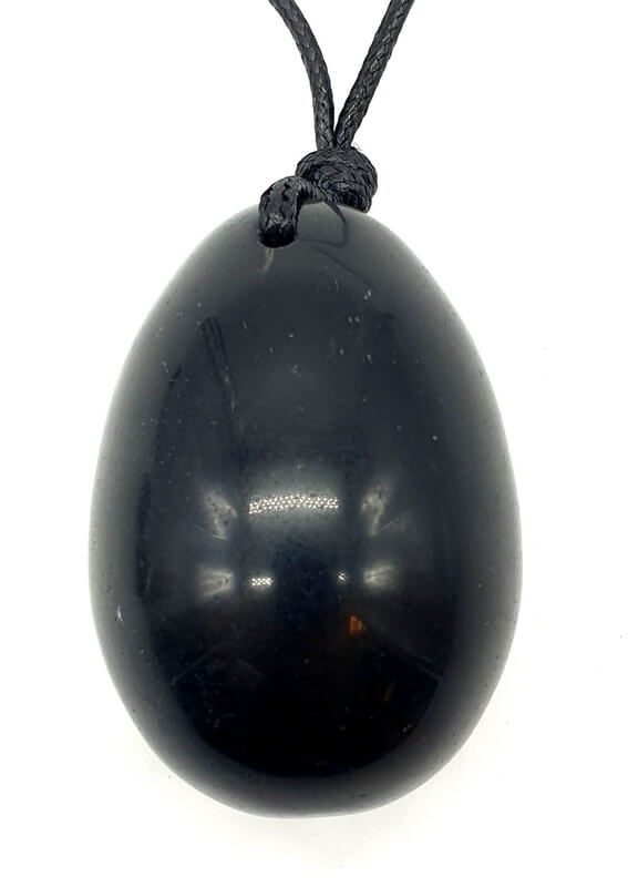 Oeuf de Yoni Obsidienne Noire 4.5cm