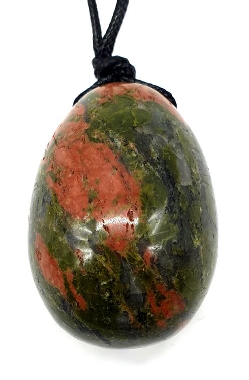 Oeuf de Yoni Unakite 5cm