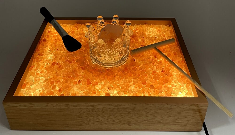 Jardin Zen Sel Himalaya Couronne 23cm