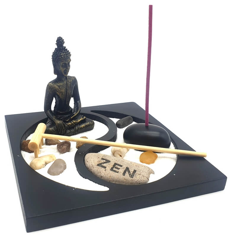 Jardin Zen Bouddha Yin-Yang 15cm