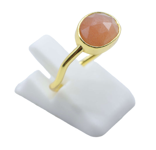 Bague Argent 925 Pierre de Soleil Design