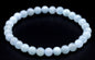 Bracelet Aigue Marine perles 6mm