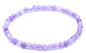 Bracelet 'Light' Améthyste perles 4mm