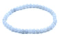 Bracelet Angélite perles 4mm