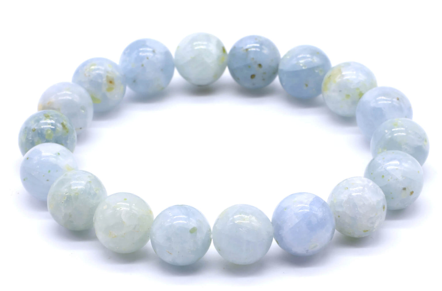Bracelet Celestine 'AA' perles 10mm