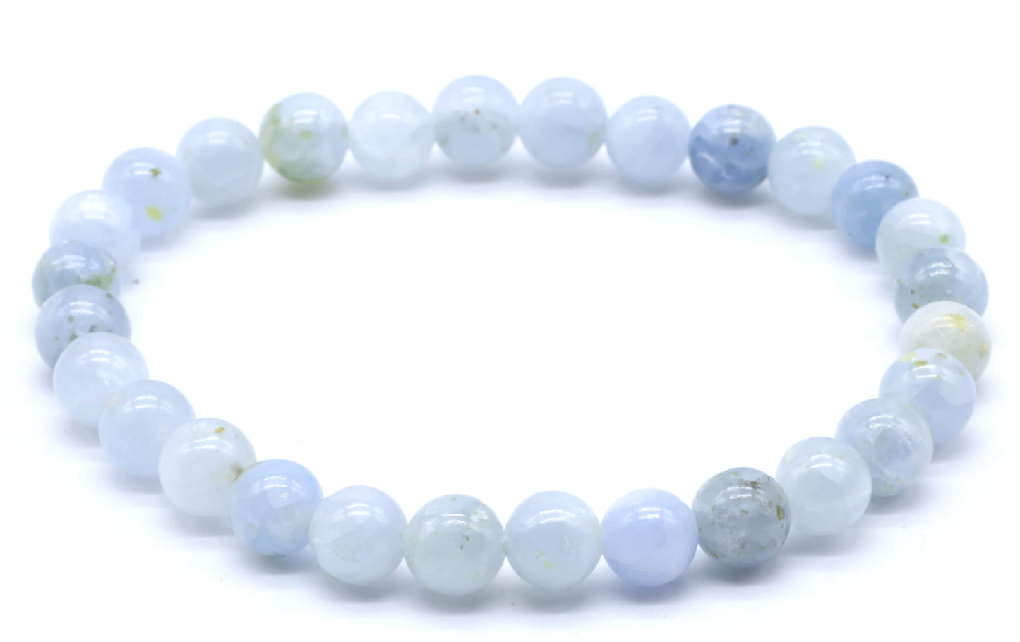 Bracelet Celestine 'AA' perles 6mm