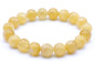 Bracelet Calcite Orange perles 10mm