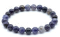 Bracelet Cordierite perles 8mm