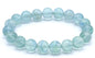 Bracelet Fluorite Bleue 'AA' perles 10mm