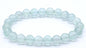 Bracelet Fluorite Bleue 'AA' perles 8mm