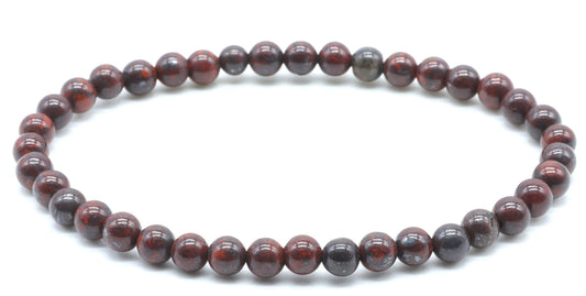 Bracelet Jaspe Arc-en-ciel perles 4mm