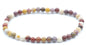 Bracelet Jaspe Mokaïte perles 4mm