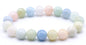 Bracelet Morganite perles 10mm