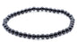 Bracelet Onyx Noir perles 4mm