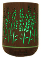 Diffuseur HE Cylindre Noir Roseaux 17cm