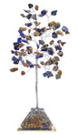Arbre du Bonheur Oeil de Tigre / Lapis Orgonite 100pcs