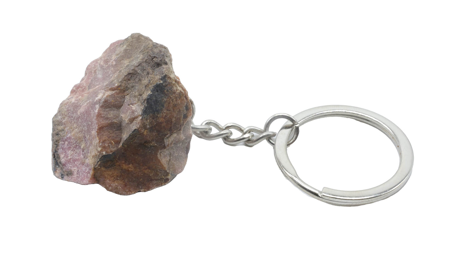 Porte Clés Rhodonite brute 3cm