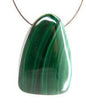 Malachite roulée Percée 3cm